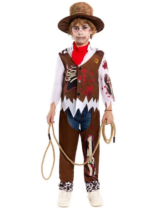 Costume da zombie cowboy - Kiabi