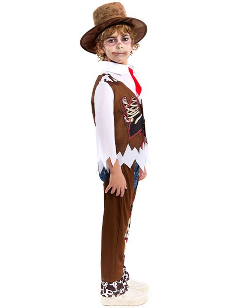 Costume da zombie cowboy Multicolore - Kiabi