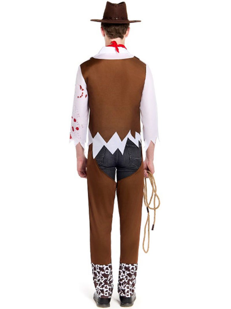 Costume da zombie cowboy Multicolore - Kiabi