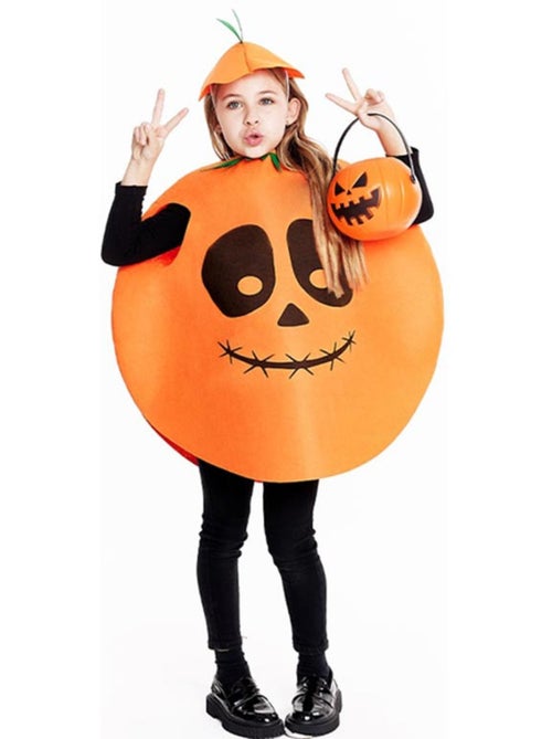 Costume da zucca circolare con cappello - Kiabi