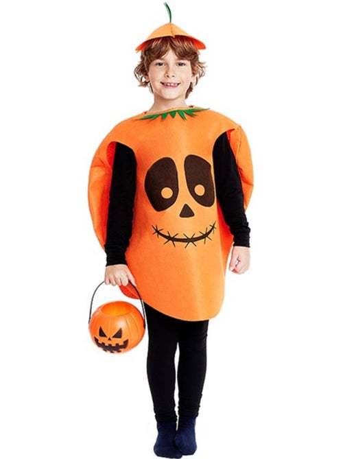 Costume da zucca circolare con cappello - Kiabi
