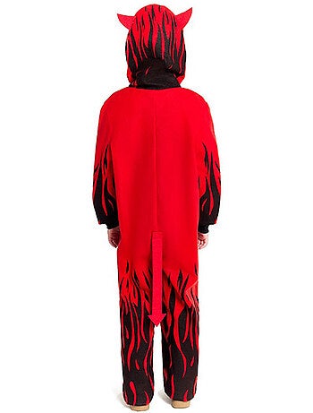 Costume del diavolo in fiamme