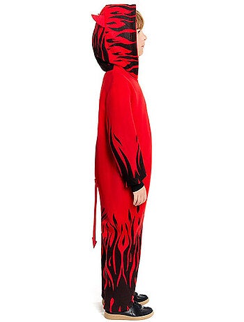 Costume del diavolo in fiamme