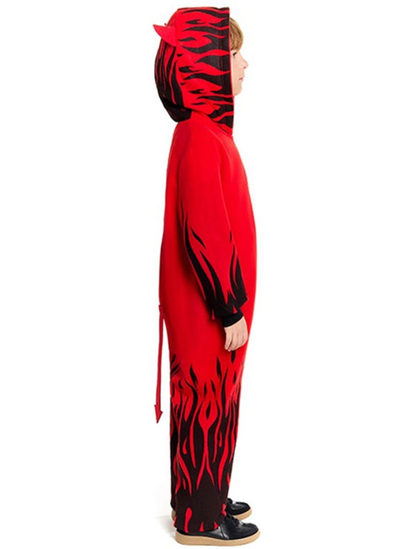 Costume del diavolo in fiamme Multicolore - Kiabi