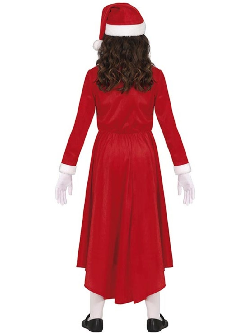 Costume della signora Claus con un abito lungo Multicolore - Kiabi