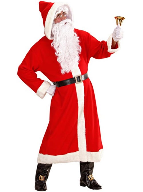 Costume di Babbo Natale classico super lussuoso - Kiabi