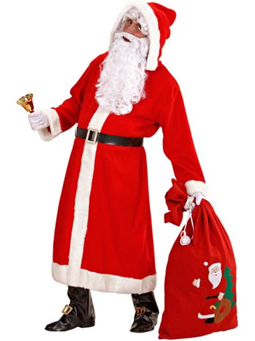 Costume di Babbo Natale classico super lussuoso - Kiabi
