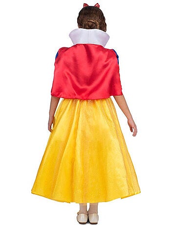 Costume di Biancaneve con fascia per capelli e mantello
