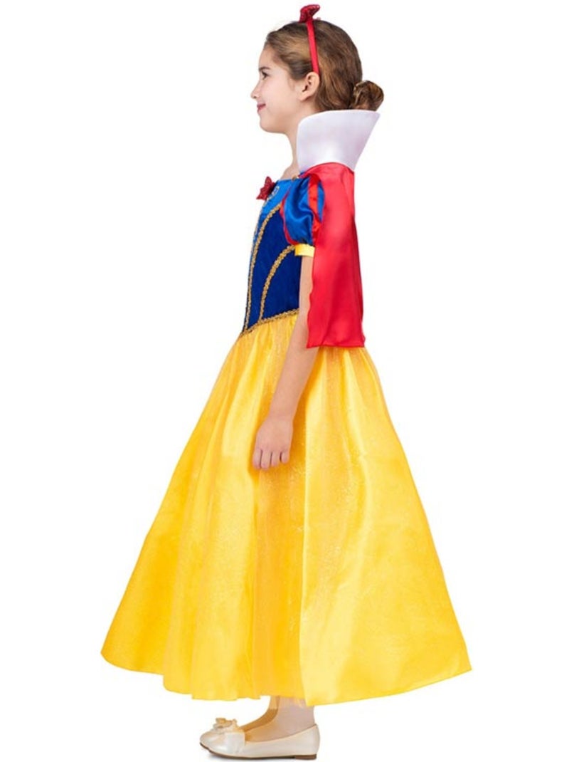 Costume di Biancaneve con fascia per capelli e mantello Multicolore - Kiabi