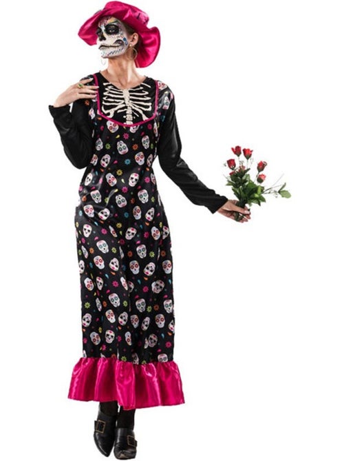 Costume di Catrina con cappello - Kiabi