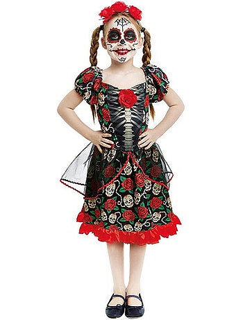 Costume di Catrina per il Giorno dei Morti