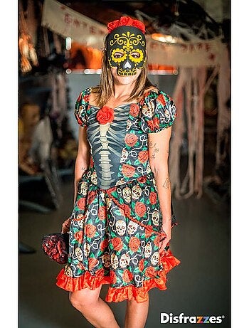 Costume di Catrina per il Giorno dei Morti