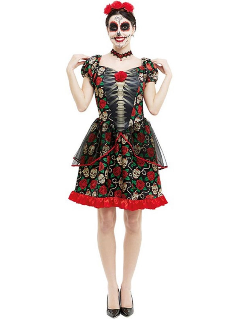 Costume di Catrina per il Giorno dei Morti Multicolore - Kiabi