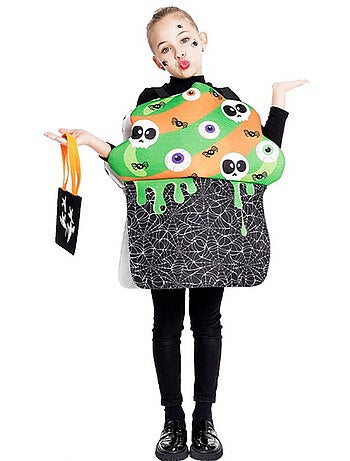 Costume di Halloween a forma di cupcake