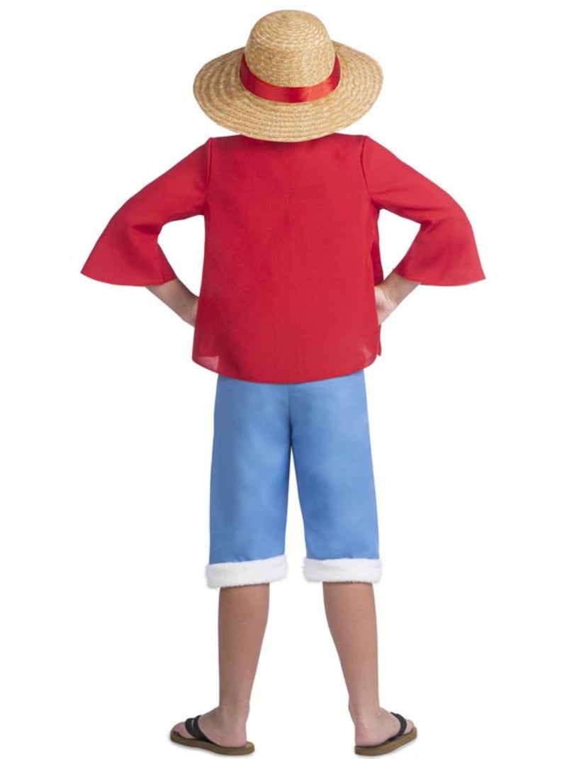 Costume di Luffy da One Piece Multicolore - Kiabi