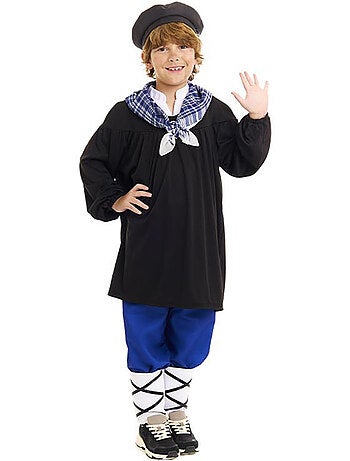 Costume di Olentzero con sciarpa