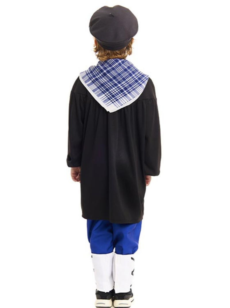 Costume di Olentzero con sciarpa Multicolore - Kiabi