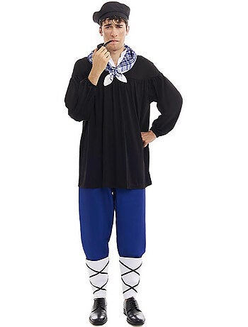 Costume di Olentzero con sciarpa