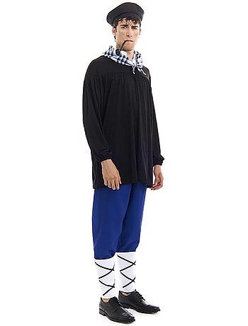 Costume di Olentzero con sciarpa