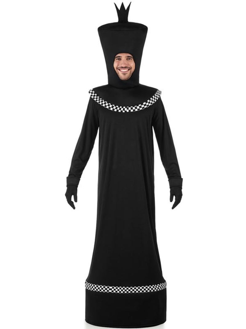 Costume doppio da pezzo degli scacchi regina e re per adulti Multicolore - Kiabi