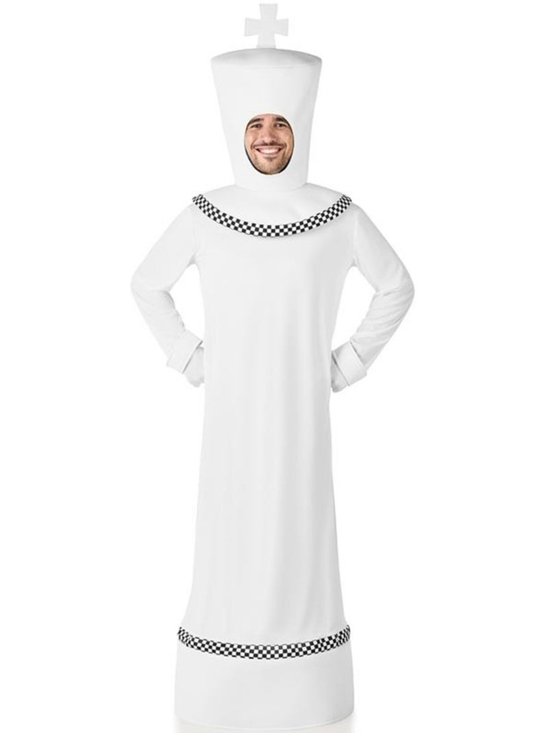 Costume doppio da pezzo degli scacchi regina e re per adulti Multicolore - Kiabi