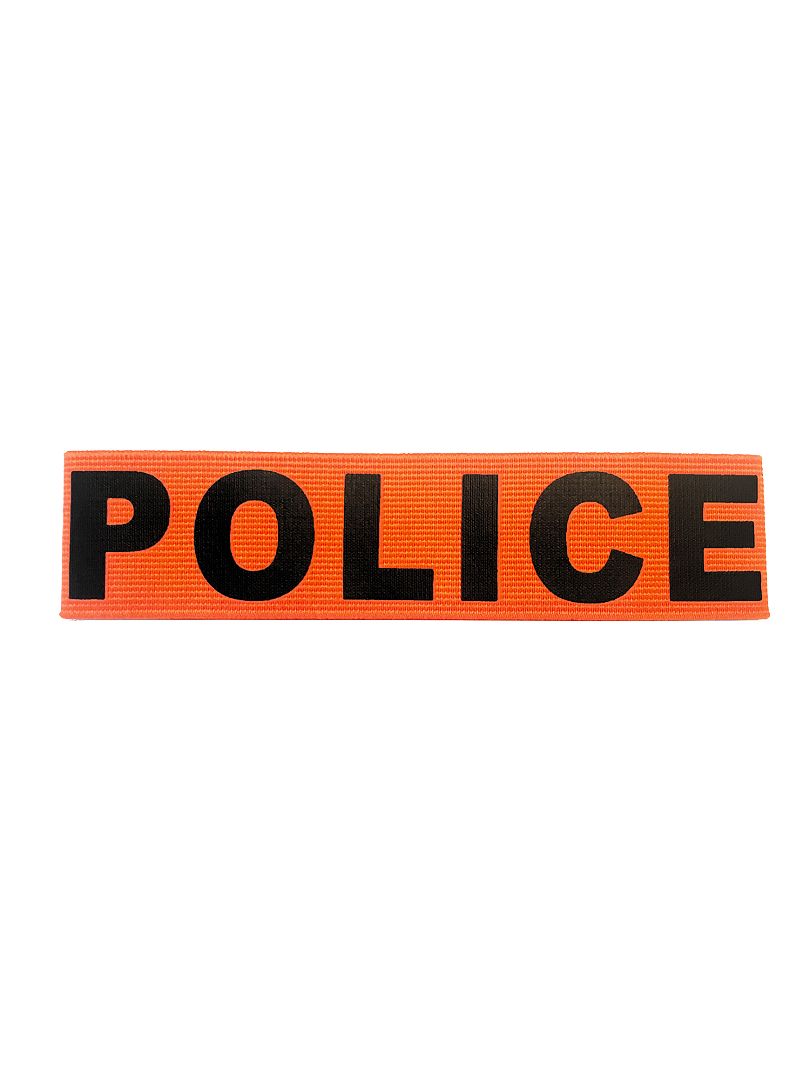 Costume fascia della polizia arancione - Kiabi