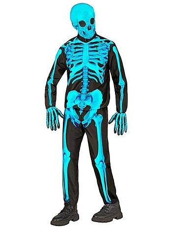 Costume fluorescente Skeleton Express