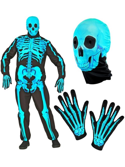 Costume fluorescente Skeleton Express - Kiabi