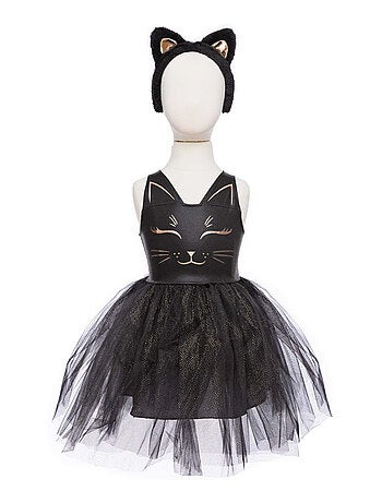 Costume gatto nero per bambini – vestito con cerchietto con orecchie | great pretenders
