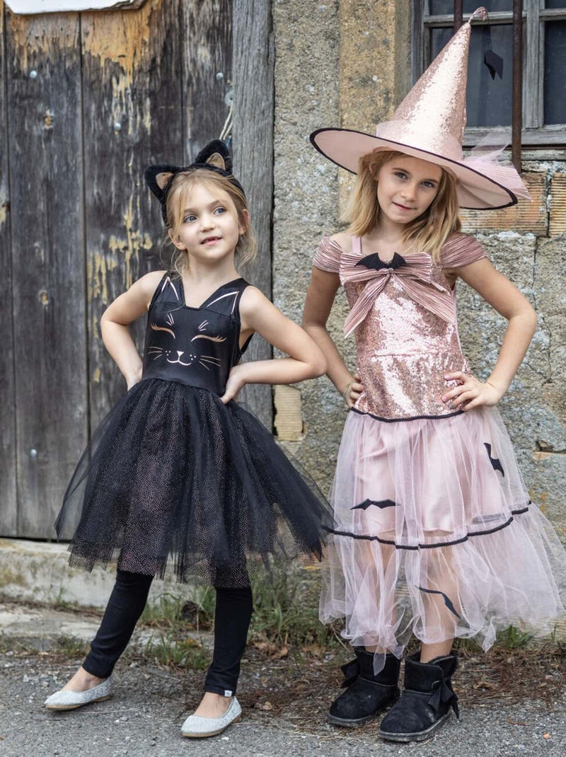 Costume gatto nero per bambini – vestito con cerchietto con orecchie | great pretenders Nero - Kiabi