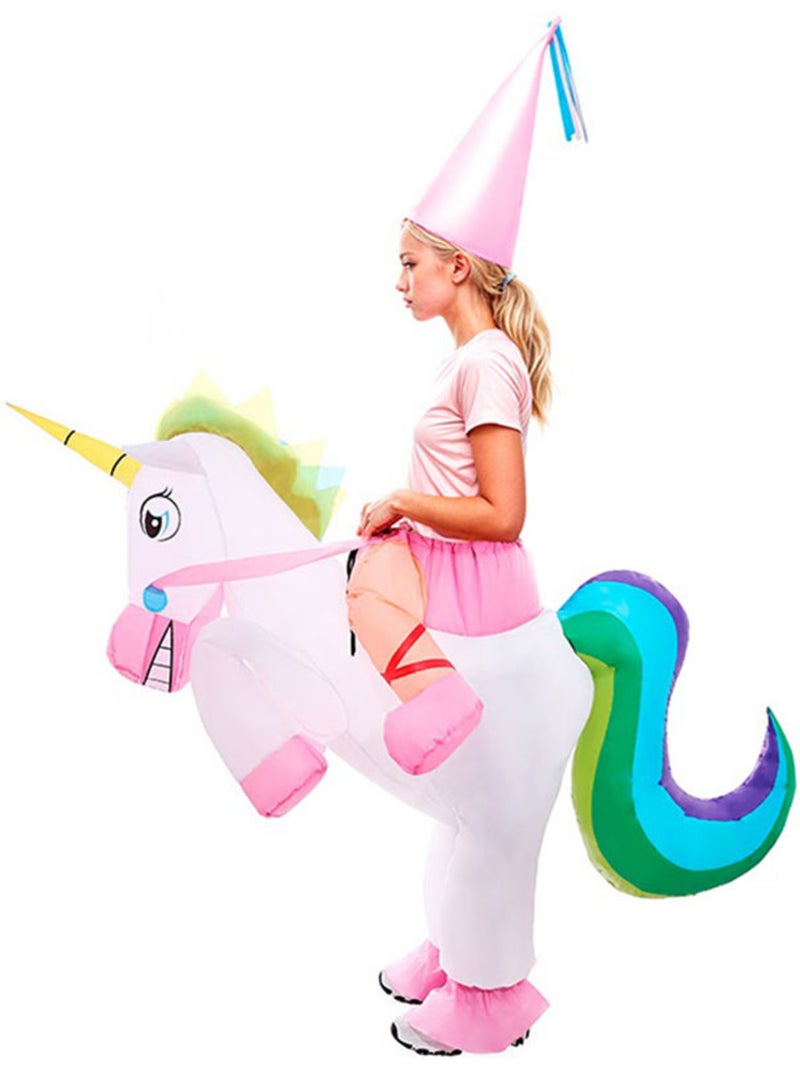 Costume gonfiabile da unicorno Multicolore - Kiabi