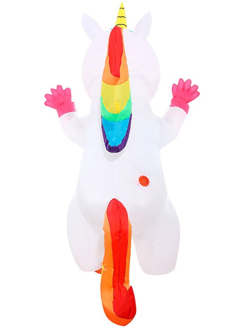 Costume gonfiabile da unicorno Multicolore - Kiabi