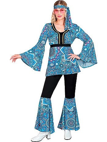 Costume hippie anni '60, mandala scuro