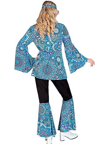 Costume hippie anni '60, mandala scuro