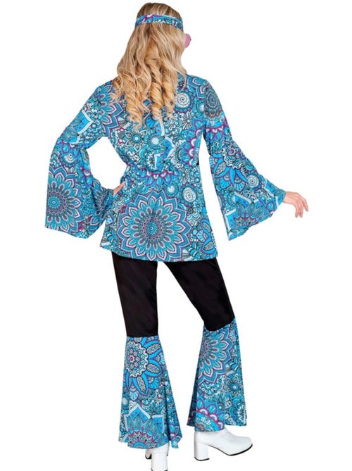 Costume hippie anni '60, mandala scuro - Kiabi
