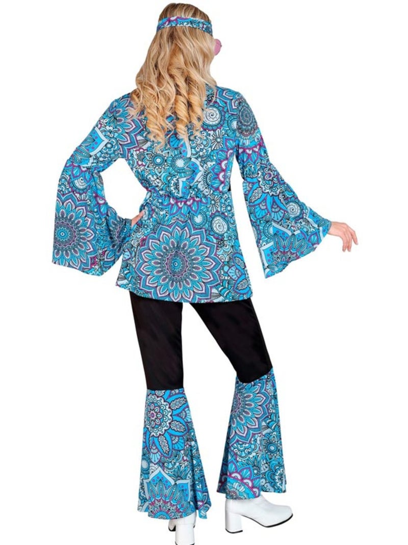 Costume hippie anni '60, mandala scuro Multicolore - Kiabi