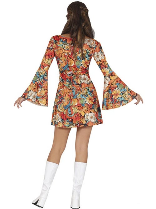 Costume hippie floreale anni '70 - Kiabi