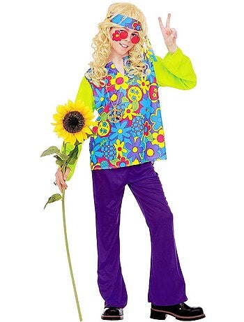Costume hippie floreale