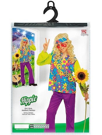 Costume hippie floreale