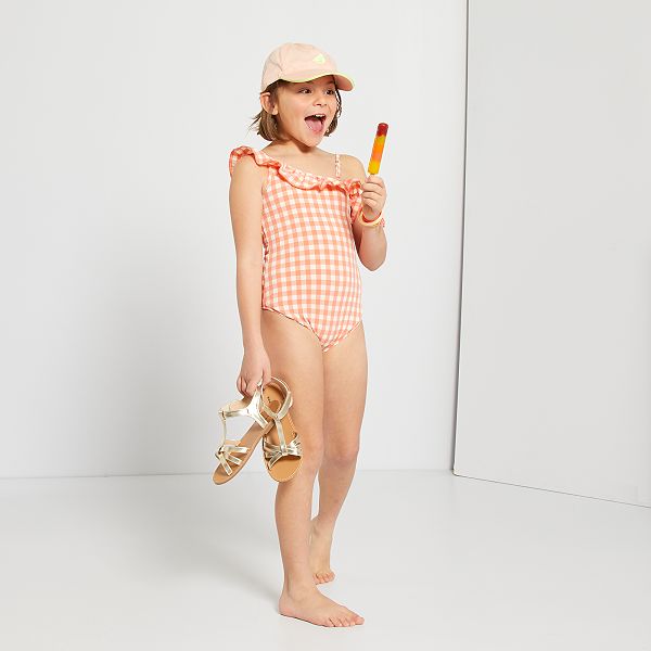 Costume Intero Bambina 3 12 Anni Arancione Kiabi 6 00