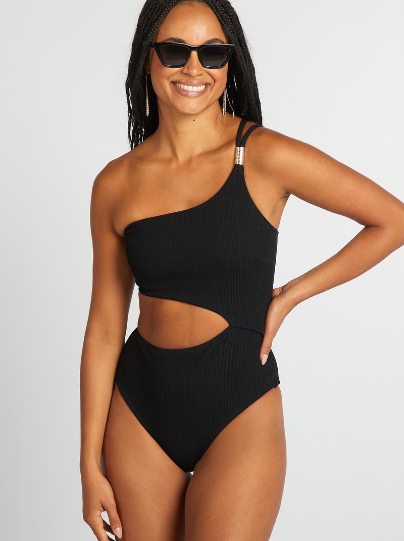 Costume intero asimmetrico nero - Kiabi