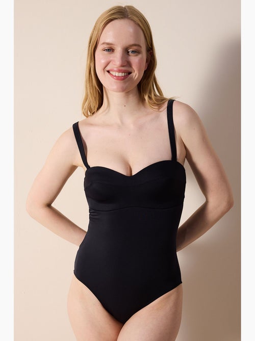 Costume intero basic new lotus con corsetto penti - Kiabi