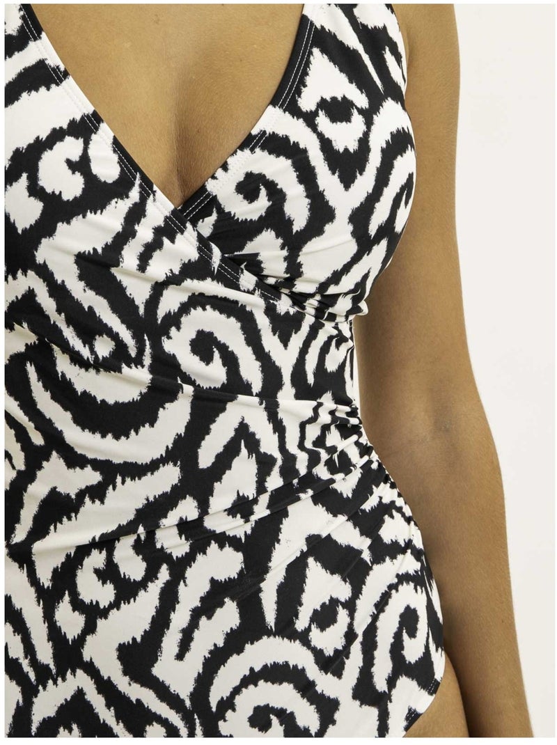 Costume intero con motivi GIOLA Nero - Kiabi