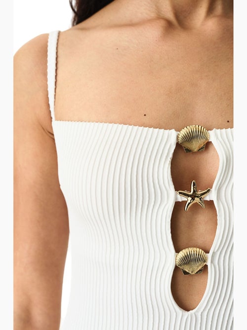 Costume intero donna kea bandeau penti - Kiabi