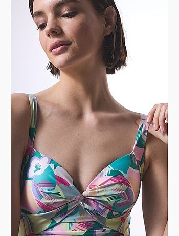 Costume intero donna sheila con volant penti