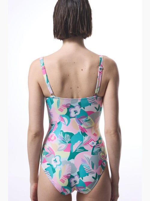 Costume intero donna sheila con volant penti - Kiabi