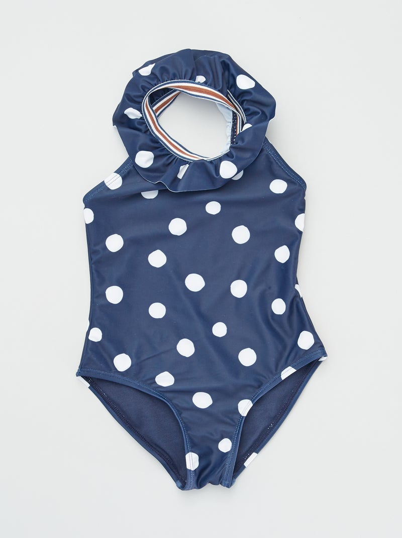 Costume intero motivo pois blu lunare - Kiabi
