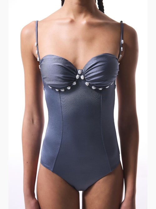 Costume intero seashell con perline penti - Kiabi Costume intero seashell con perline penti - Kiabi