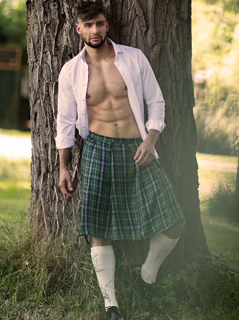 Costume Kilt verde - Kiabi