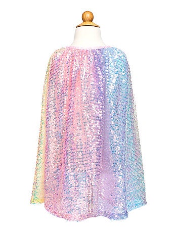 Costume mantello con paillettes pastello per bambini - Great Pretenders